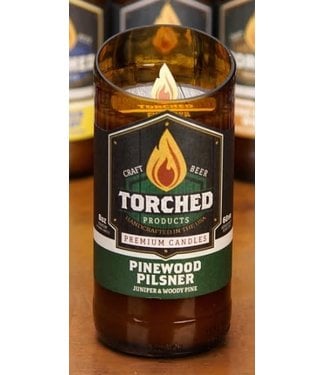 Torched Bomber Candle - Pinewood Pilsner 8oz