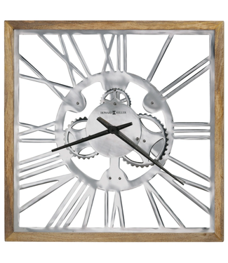 Howard Miller Howard Miller Howard Miller Mecha Square Wall Clock 625679