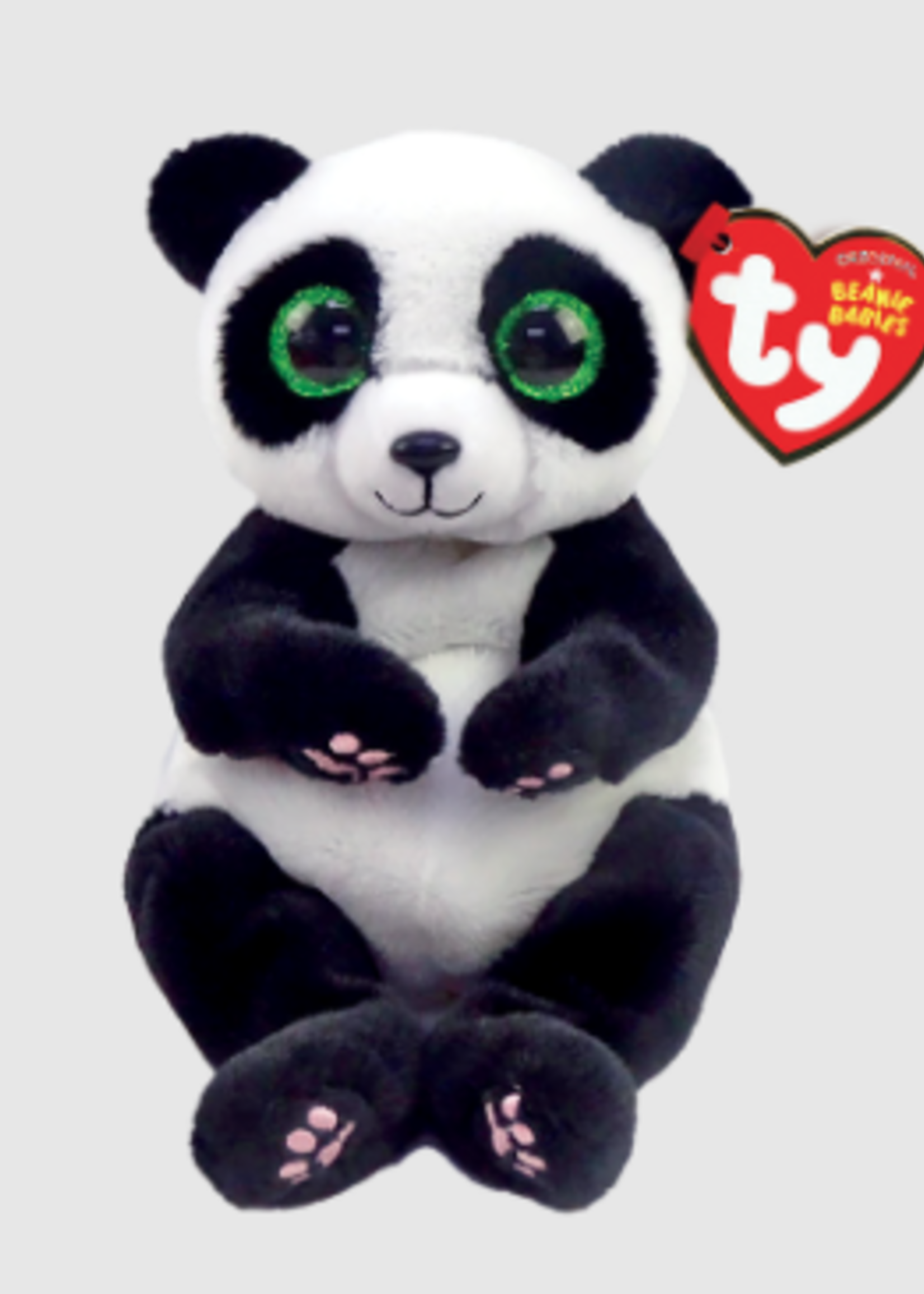 TY Ying Panda Bear Beanie Bellies Plush Stuffed Animal