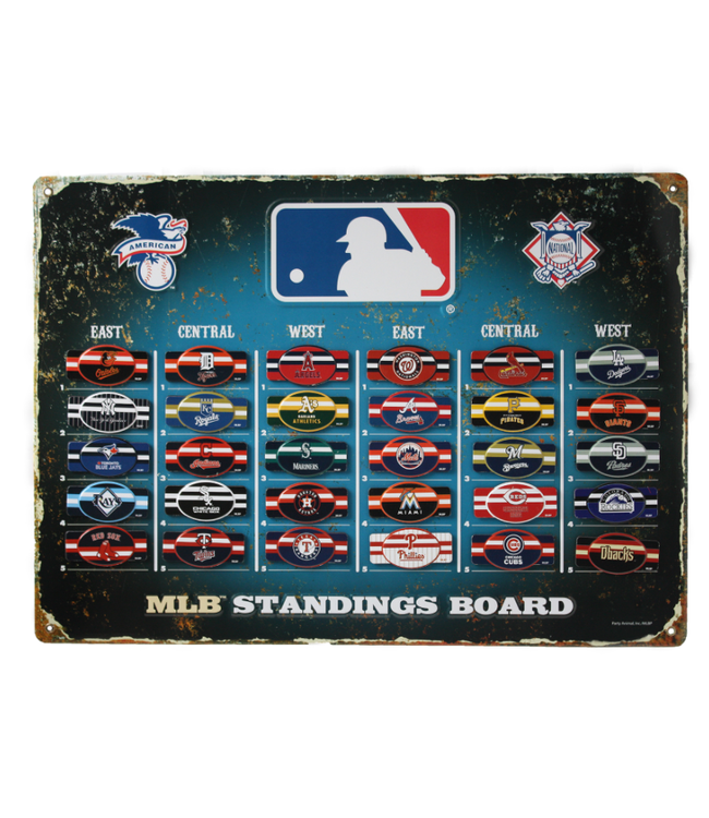Party Animal Truly Magnetic Standings Board - MLB