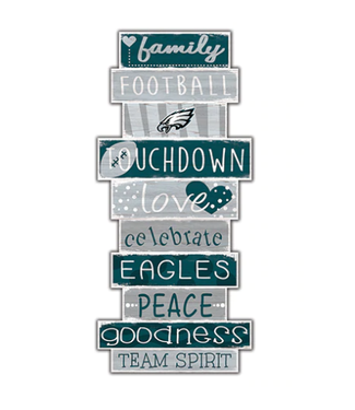 Celebration Stack 24in 0928- Philadelphia Eagles Sign