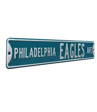 Authentic Street Signs Philadelphia Eagles Ave Metal Street Sign