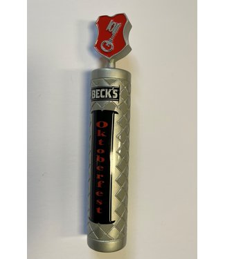 Beer Tap Handle - Beck's Oktoberfest Red Ribbon
