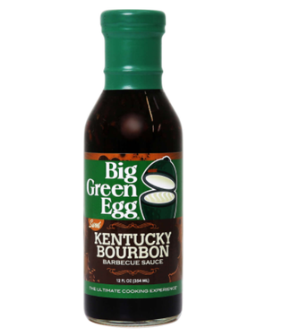 Big Green Egg 126702  Big Green Egg Sweet Kentucky Bourbon Grilling Glaze Sauce 12FL OZ Authentic smokehouse flavor No MSG All natural, gluten free