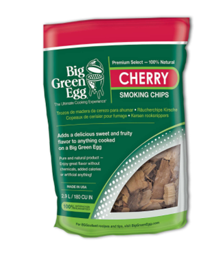 Big Green Egg 113979 Big Green Egg All Natural Cherry Wood Smoking Chips 180 cu in