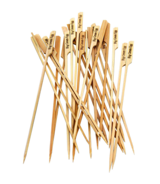 Big Green Egg 117465 Big Green Egg Bamboo Natural Skewers 25 pc