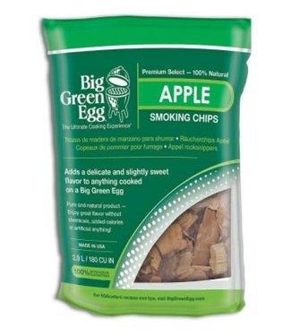 Big Green Egg Big Green Egg All Natural Apple Wood Smoking Chips 180 cu in