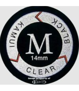 Kamui Black Clear Medium Layered Leather Tip