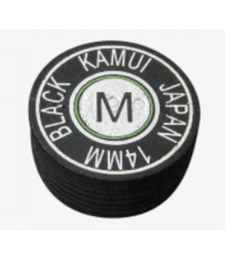 Kamui Black Medium Layered Leather Tip