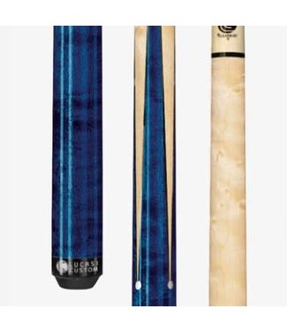 Lucasi LZ2000SPB Lucasi Blue Custom Sneaky Pete Cue Stick