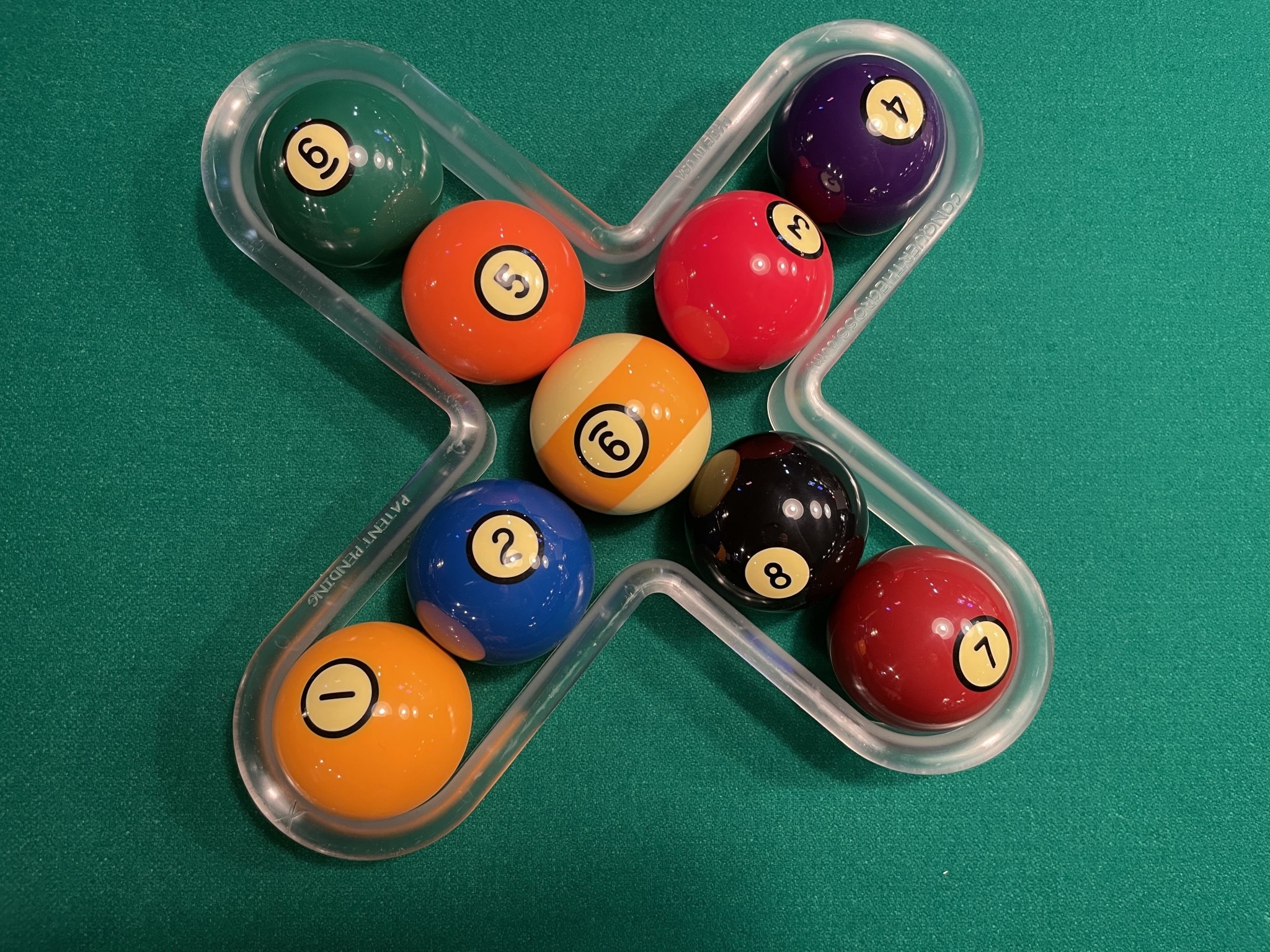 Viper 9-Ball Wrack, Billiard/Pool Ball Wrack, Wood 