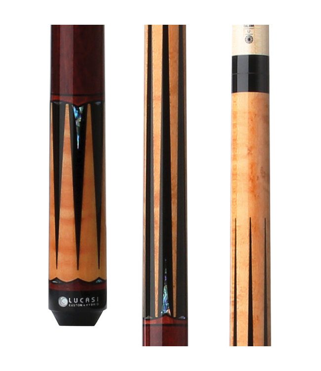 Lucasi LHLE4 Lucasi Gold birdseye Cue Stick