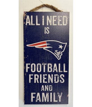Patriots Football Family & Friends Sign 738