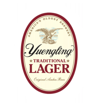 Yuengling Lager Oval Metal Sign