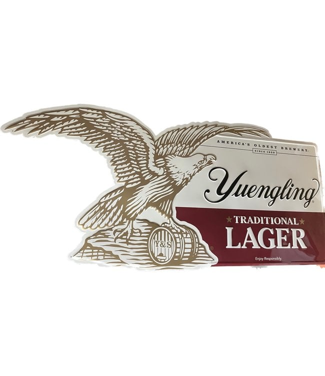 Yuengling Lager Eagle Large Metal Sign