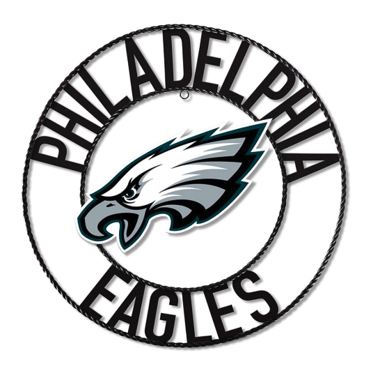 Philadelphia Eagles Logo Tin Top Candle