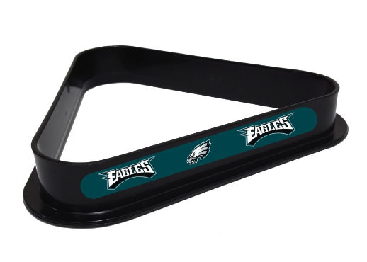 Philadelphia Eagles Plastic 8 Ball Rack