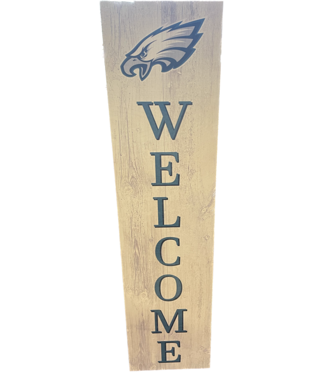 Officially Licensed NFL Welcome 3 Plank Wall Sign-Pittsburgh Steelers