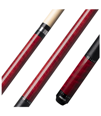 koda Koda KD31 Crimson Red Black Linen Cue Stick