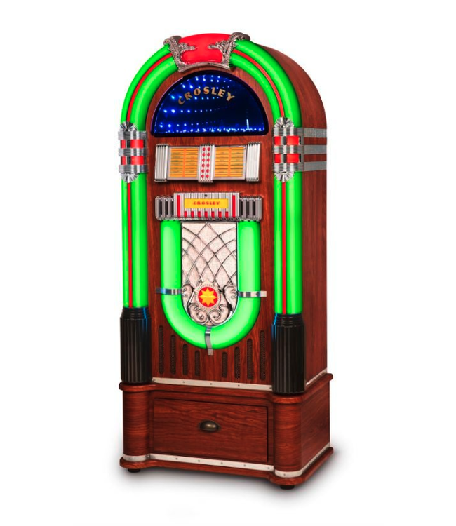 Crosley Digital LED Jukebox with Bluetooth with stand RR Games