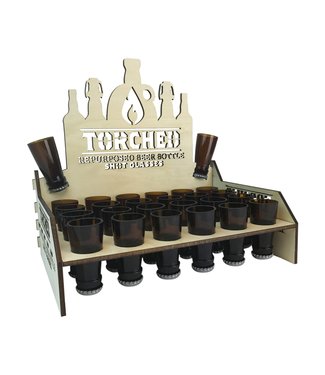 1pc Torched Beer Bottle Shot Glass