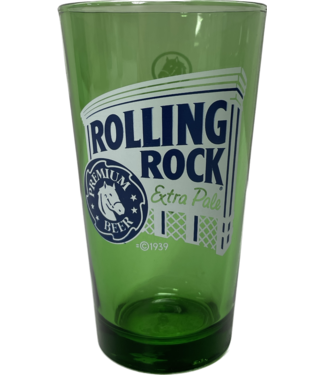 Rolling Rock Extra Pale Beer Glass