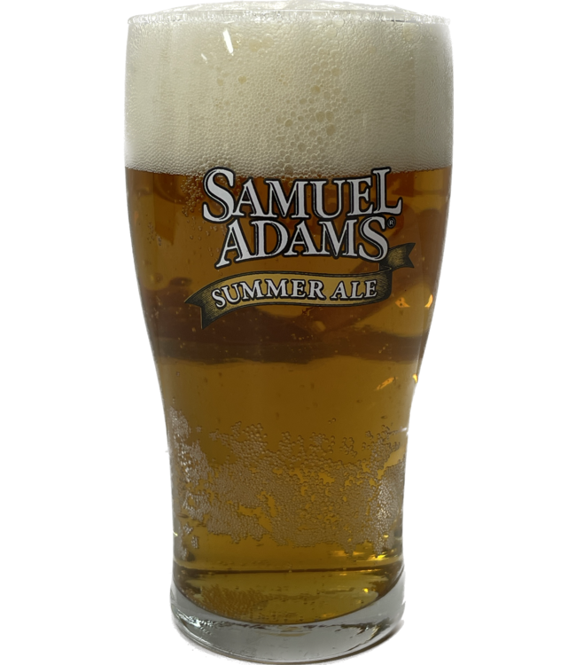Samuel Adams Summer Ale Beer Glass