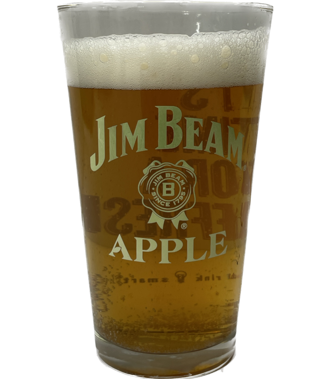 Jim Bean Apple Bar Glass