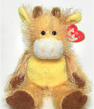 TY T-Bone Cow Ty Punkies Beanie Plush Stuffed Animal