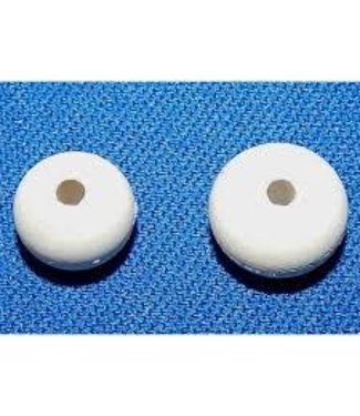 Mini White Pinball Post Rubber (Each)