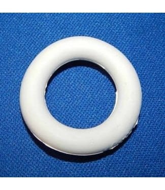 3/4" White pinball rubber (each)