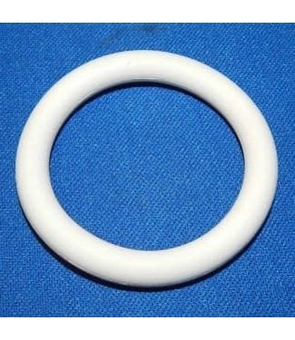 1 1/4" White pinball rubber (each)