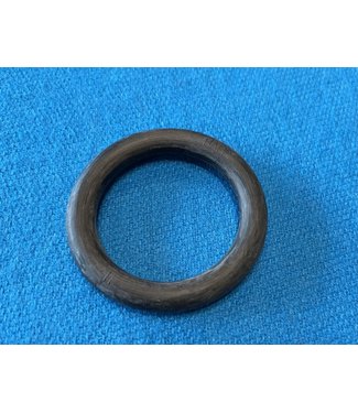 1 1/4" Black pinball rubber (each)