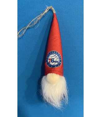 76ers Gnome Ornament - red