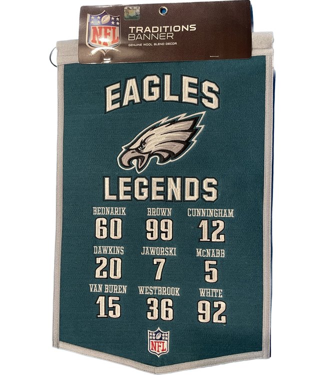 EAGLES LEGENDS BANNER 22X14