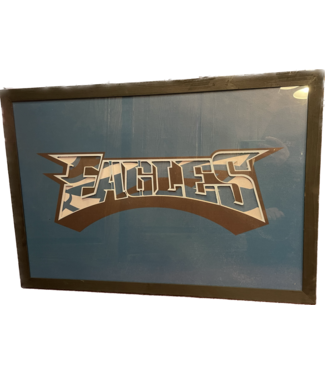 NFL Eagles Modern Framed Art