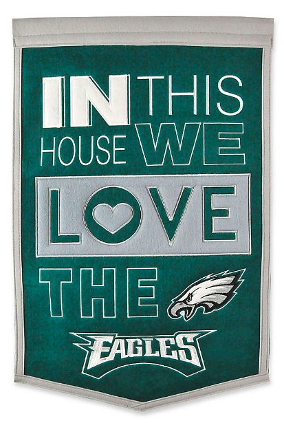 PHILADELPHIA EAGLES SUPER BOWL CHAMPS BANNER 30153PE - RR Games