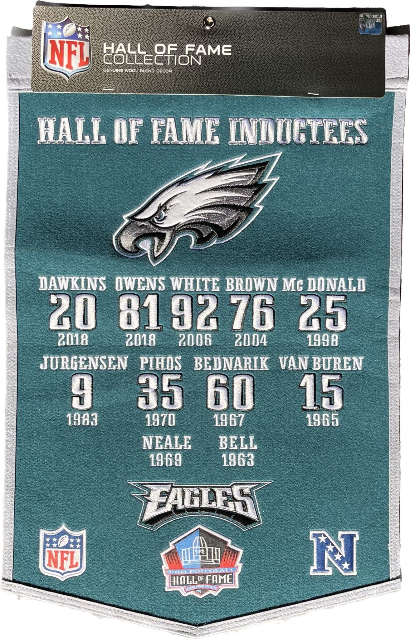 philadelphia eagles hof