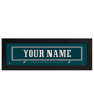 NFL Philadelphia Eagles Name Plate Custom Print