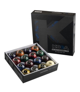 koda KODA Black MarbleLite BILLIARD BALL SET