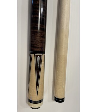 Pechauer P12-M Pechauer Custom Brown Cue Stick with 12.25mm Shaft