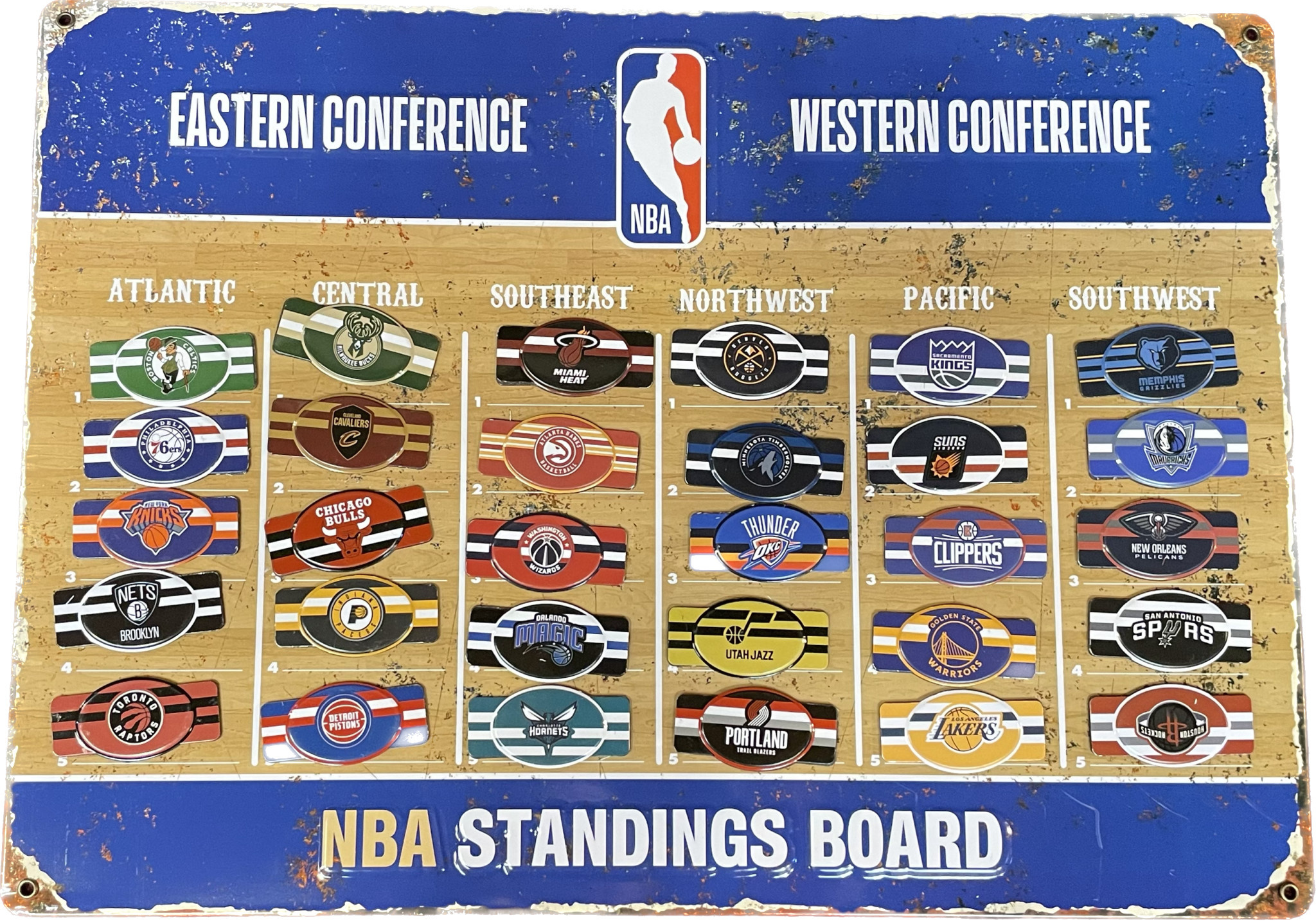 NHL Standings Board