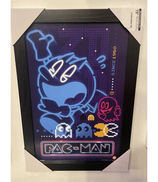 NAMCO Namco Pac-Man Since 1980 Black Framed Picture