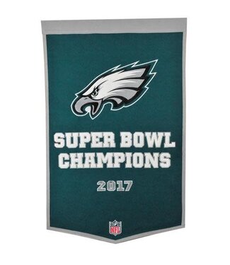 23" x 36" Dynasty Banner Philadelphia Eagles Super Bowl Banner 77125PE