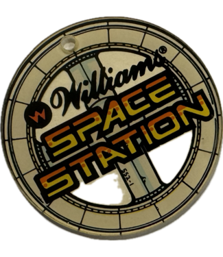 Williams Space Station Williams Pinball Key Chain