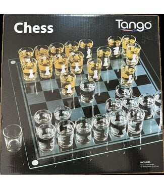 Tango Chess Drinking Game Board & Shot Glass Set