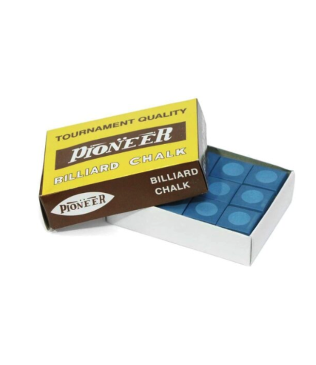Pioneer Blue Bulk Chalk Box 144 Pieces (12 boxes of 12) - RR Games