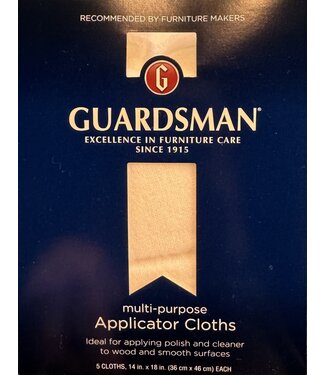 Guardsman Multi-purpose Applicator 100% Cotton Flannel Cloths