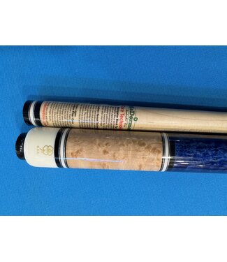McDermott G230 Custom Mcdermott Cue Stick switch blue stain to center two ends natural stain