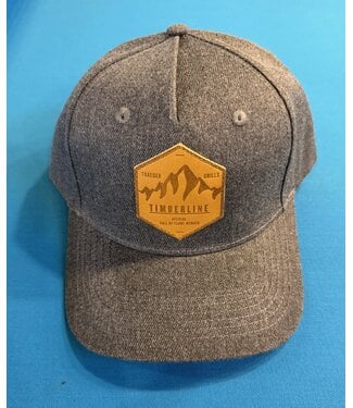 TRAEGER Grey Traeger Timberline Baseball Hat Cap